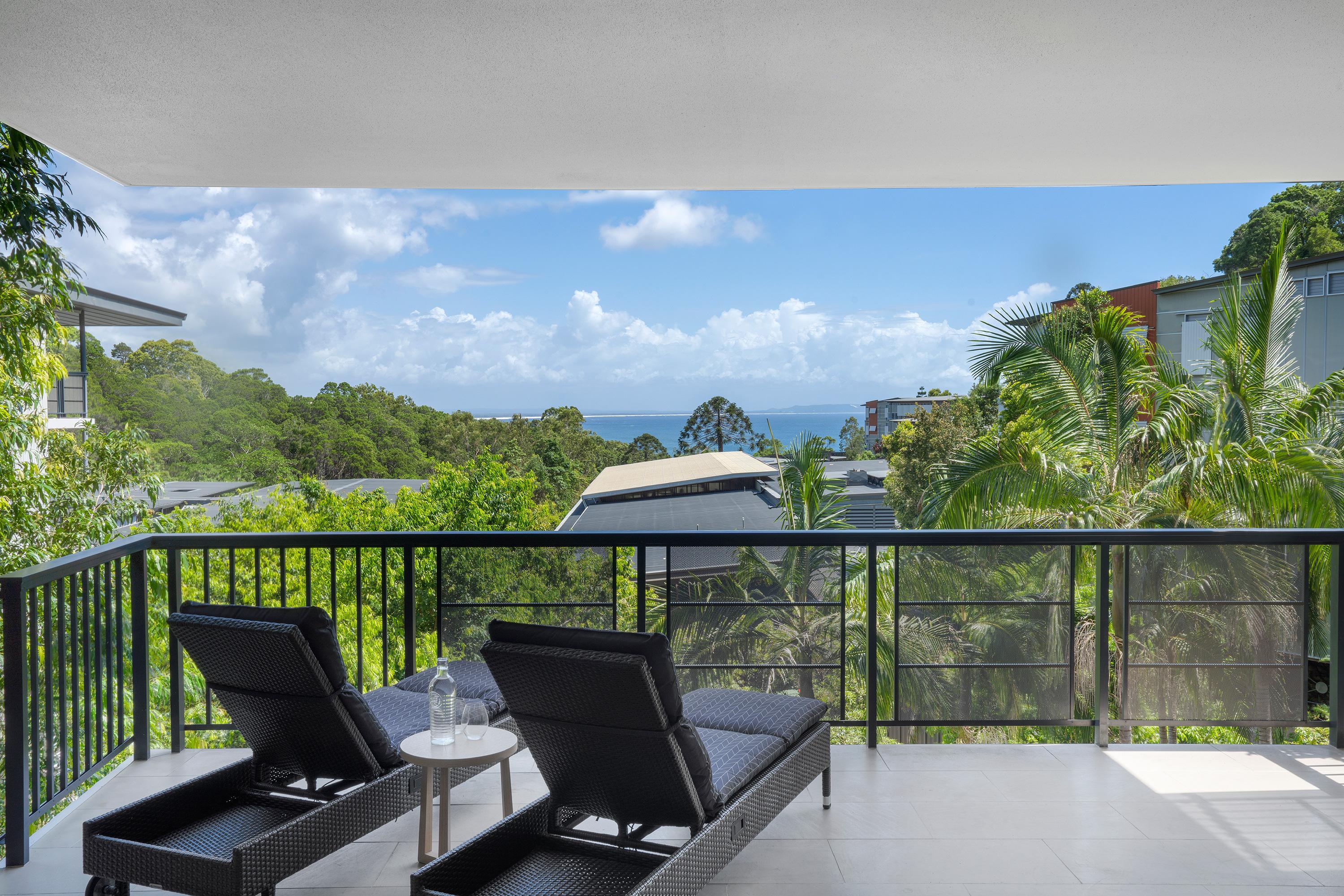 Peppers Noosa Resort And Villas Екстер'єр фото View from the hotel