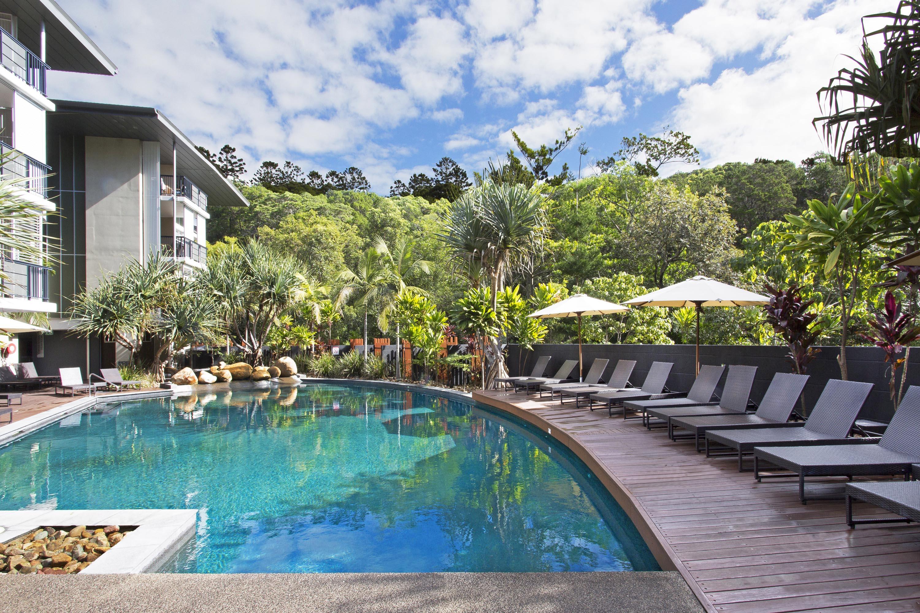 Peppers Noosa Resort And Villas Екстер'єр фото The swimming pool at the resort